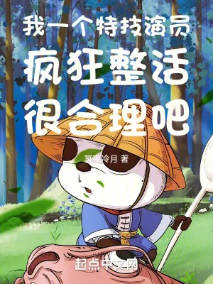 《我一个特技演员疯狂整活很合理吧》小说封面