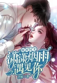 《暖橙时光：潇潇烟雨遇见你》小说封面