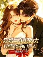 《隐婚三年,封太太只想离婚独自带娃》小说封面
